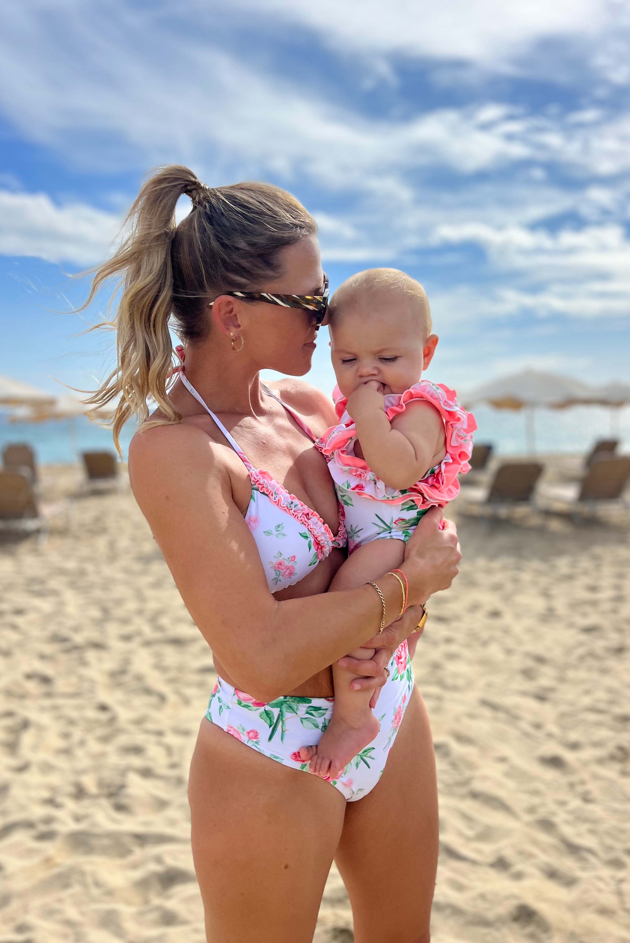 Matching Mother Daugther Swimwear